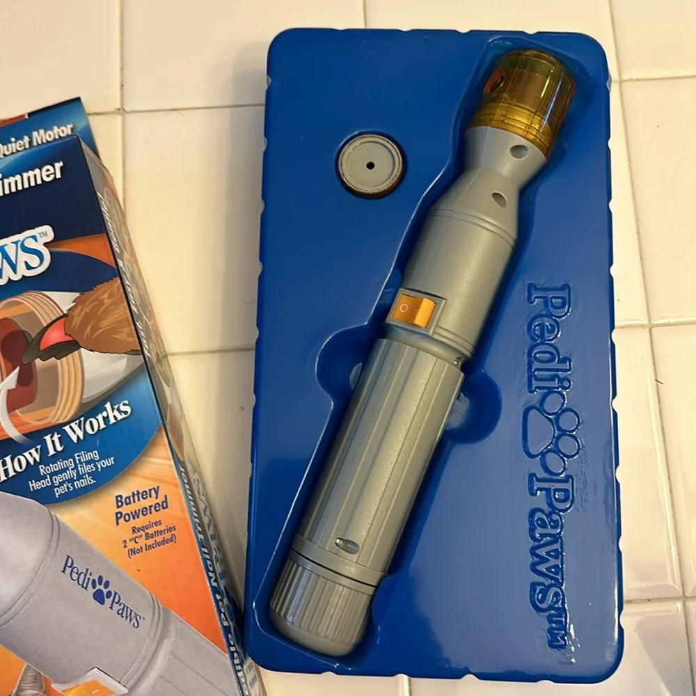 Electric Pet Nail Grinder and Trimmer